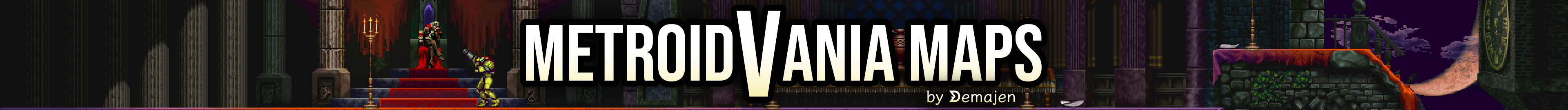 Title: Demajen's Metroidvania Maps